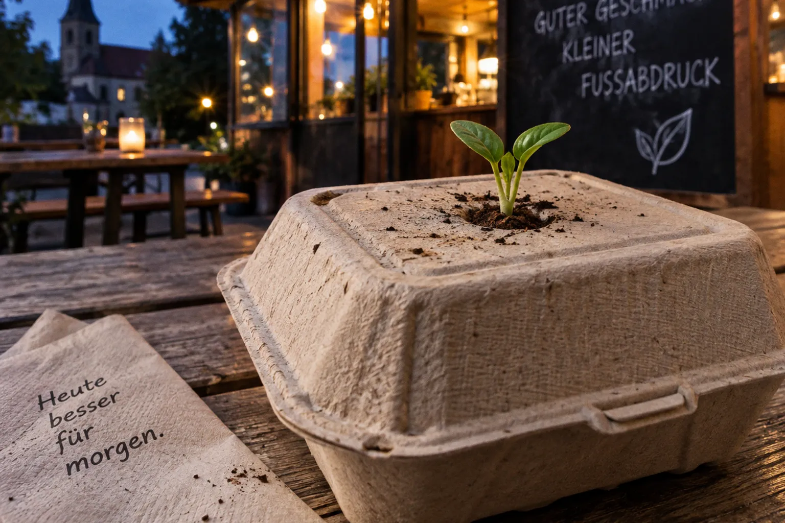 Nachhaltige Verpackung in der Gastronomie: Materialvergleich