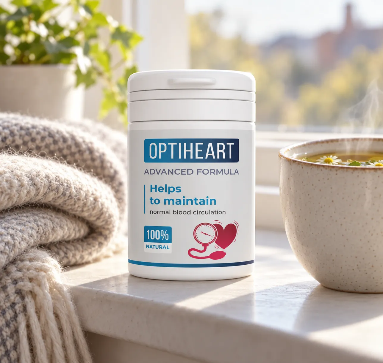 Optiheart — Verpackung im Alltag