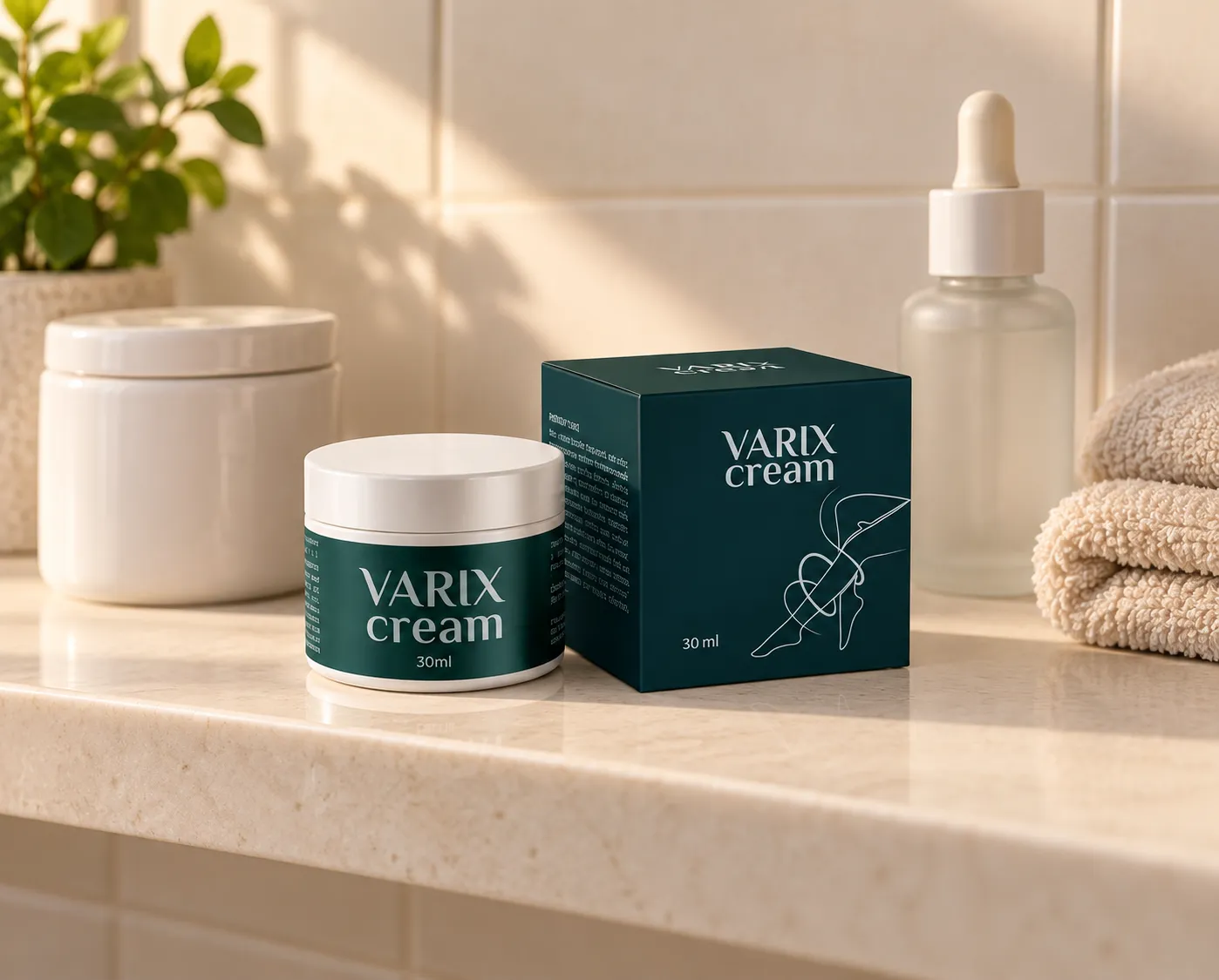 Varix cream — Verpackung im Alltag