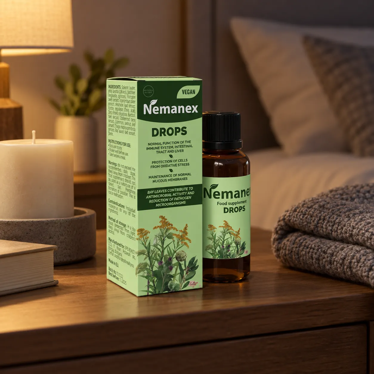 Nemanex — Verpackung im Alltag