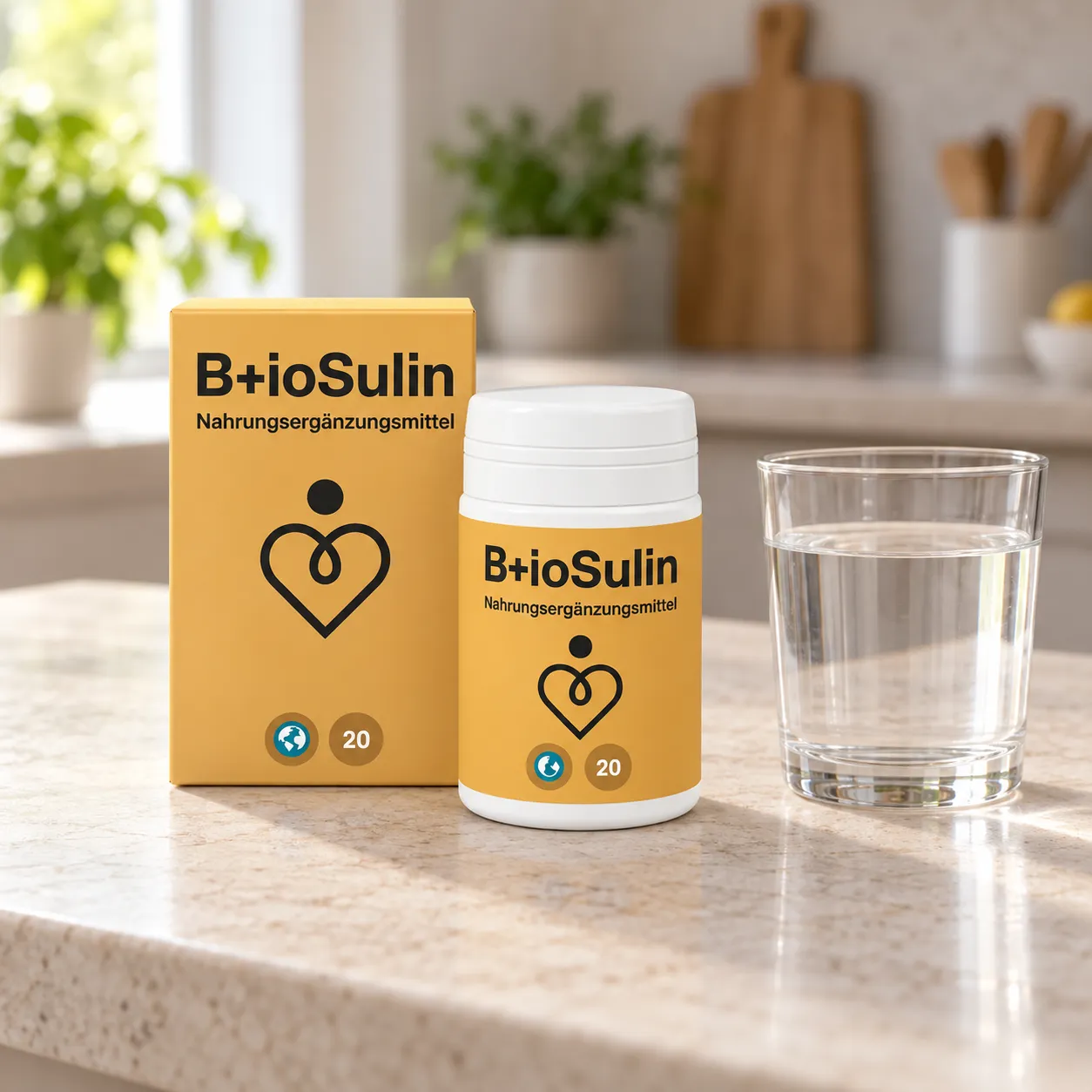 Bio+Sulin — Verpackung im Alltag